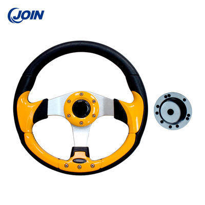 Material desmontable desprendible del PVC del volante del carro de golf de EXCAR