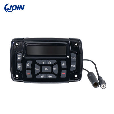 Funcional multi de golf del carro del color negro estéreo universal de la radio