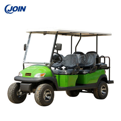 Cazando equipos con errores de la elevación del carro de golf del golf ponga el color negro del hierro
