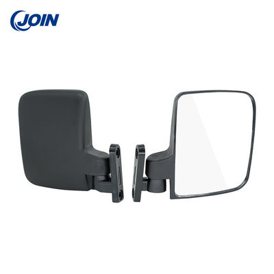 El carro de golf del ODM duplica negro lateral plegable de nylon ajustable del espejo