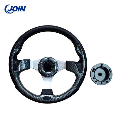 ODM de encargo del volante de golf del carro del volante de los cochecillos monocromáticos del golf