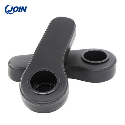 Apoyabrazos negros de Kit Plastic Golf Cart Rear Seat del soporte de vaso