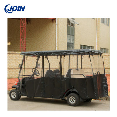 Fácil durable de los asientos de la cortina 6 de la lluvia del recinto del carro de golf del ODM instalado