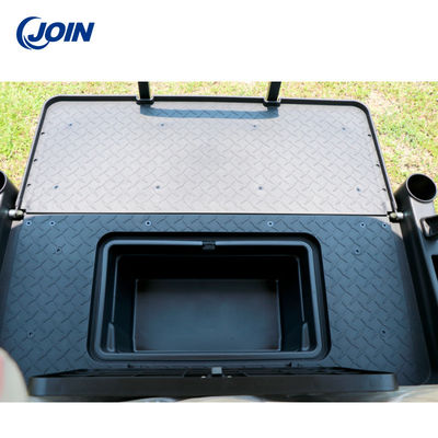 Negro del cuero de Seat trasero Kit Buggy Rear Flip Seat del carro de golf de EXCAR