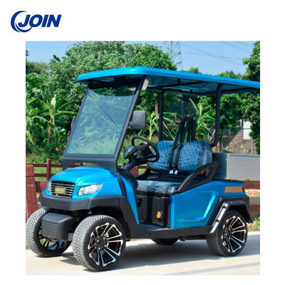 Cochecillo eléctrico de visita turístico de excursión del carro de golf de golf del carro de la rueda de encargo de Seat EZGO 4