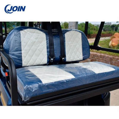Cochecillo eléctrico de visita turístico de excursión del carro de golf de golf del carro de la rueda de encargo de Seat EZGO 4