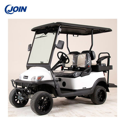 Asientos eléctricos de encargo del carro de golf con los materiales de cuero bicolores