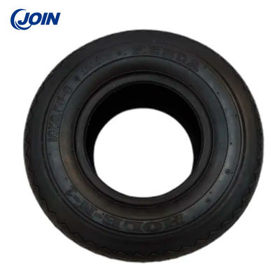 Neumáticos y ruedas del carro de golf del negro 18*8.5-8 hechos del material de goma durable